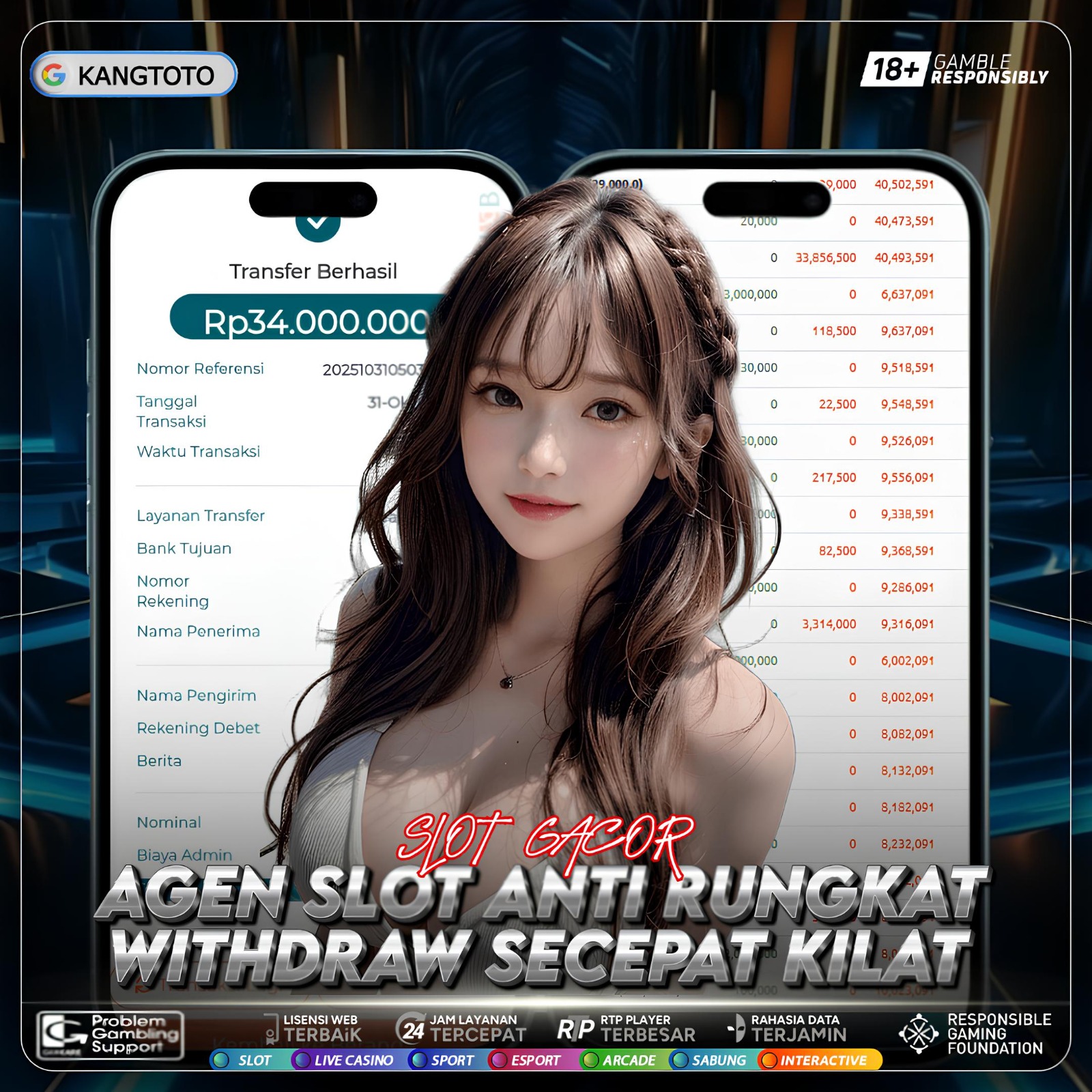 PRAMAGTIC PLAY - JACKPOT CHAISEN RP.34.000.000,-LUNAS