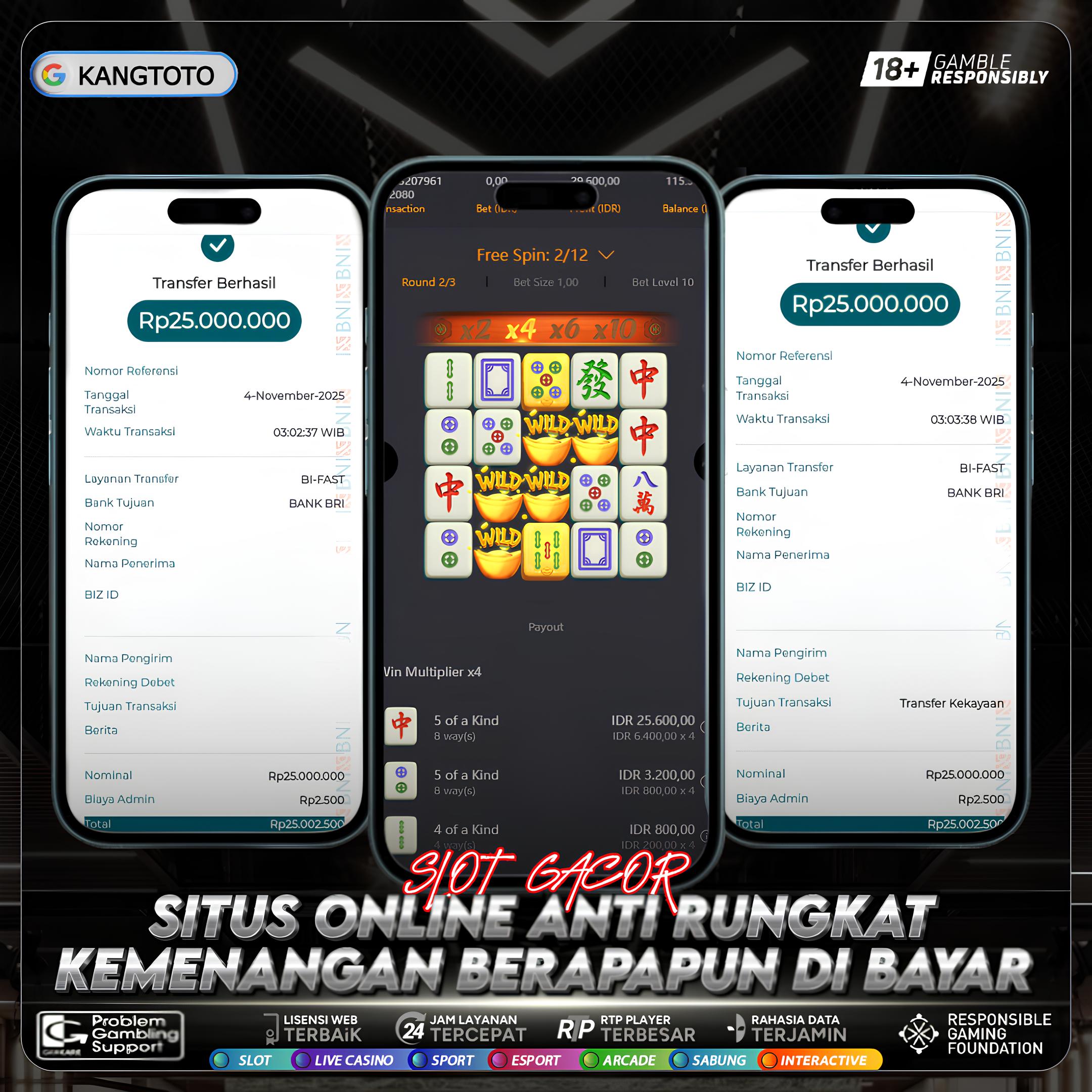PGSOFT- JACKPOT MAHJONG WAYS2 RP.50.000.000,- LUNAS