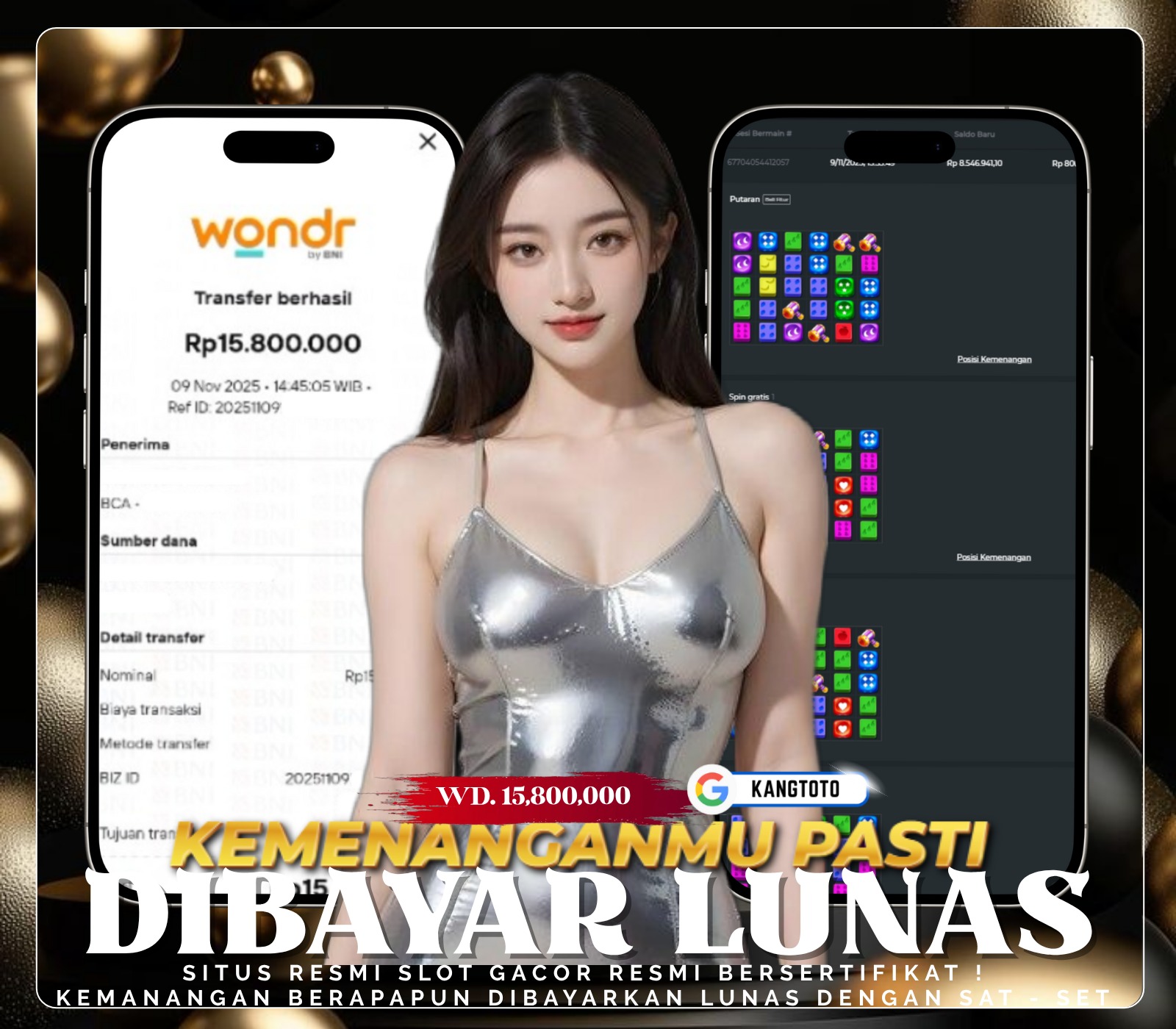 PRAMAGTIC PLAY - JACKPOT SWEET BONANZA DICE RP.15.800.000,-LUNAS