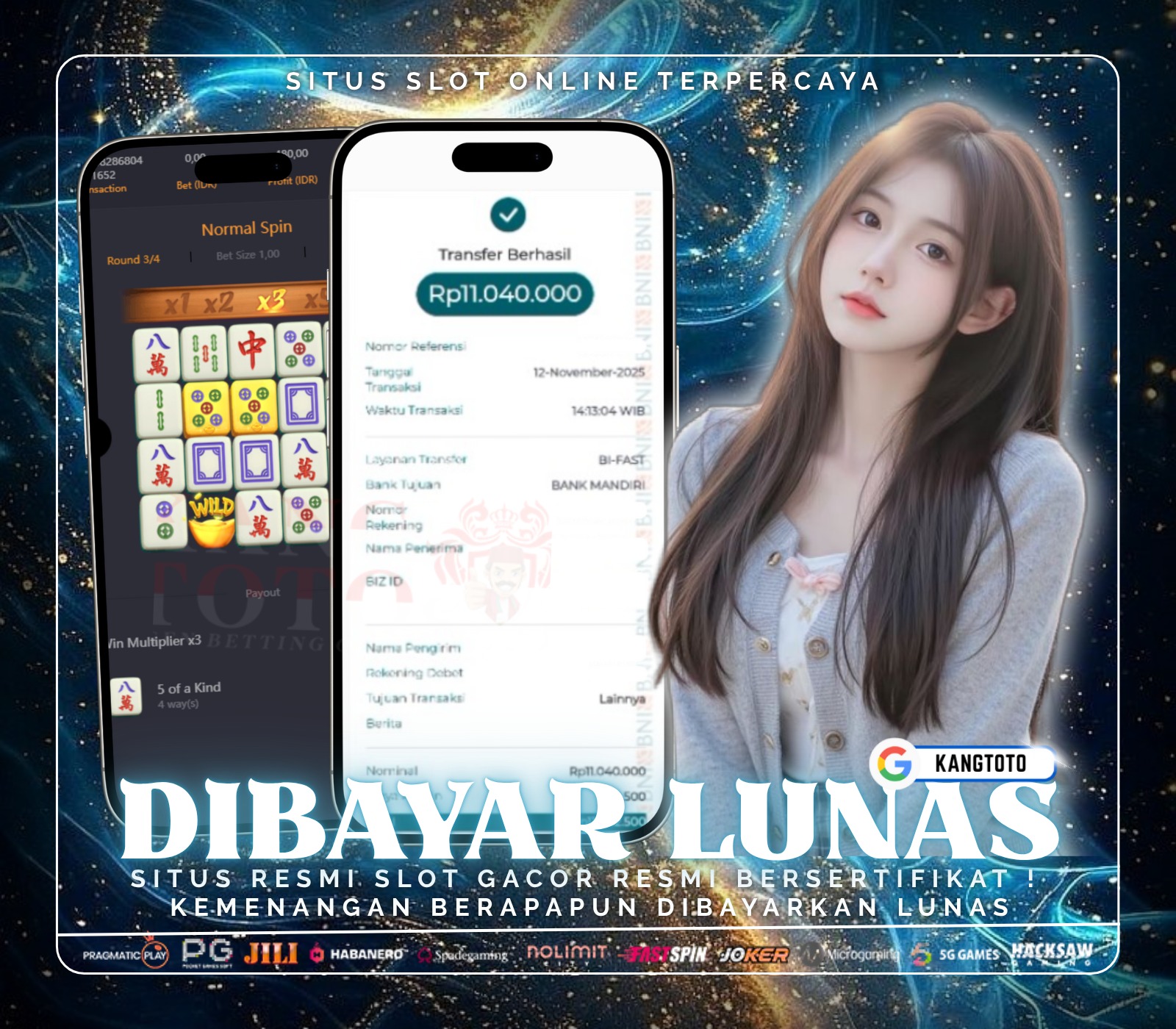 PGSOFT - JACKPOT MAHJONG WAYS 2 RP.11.040.000,- LUNAS