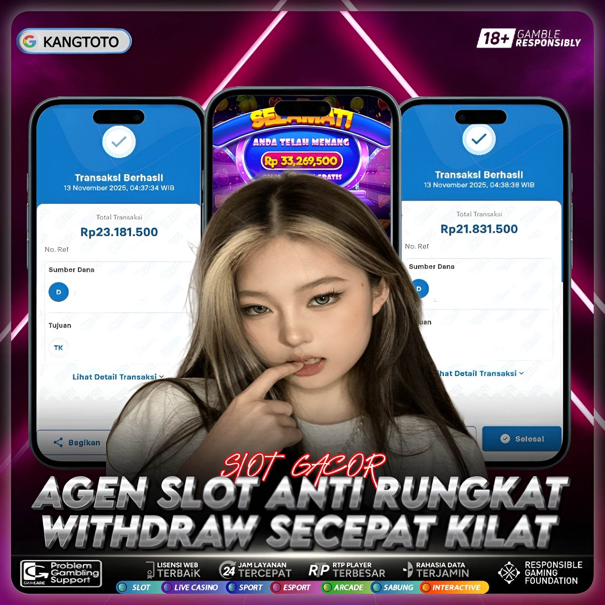 PRAMAGTIC PLAY - JACKPOT Fruity Treats RP. 45.000.000,- LUNAS