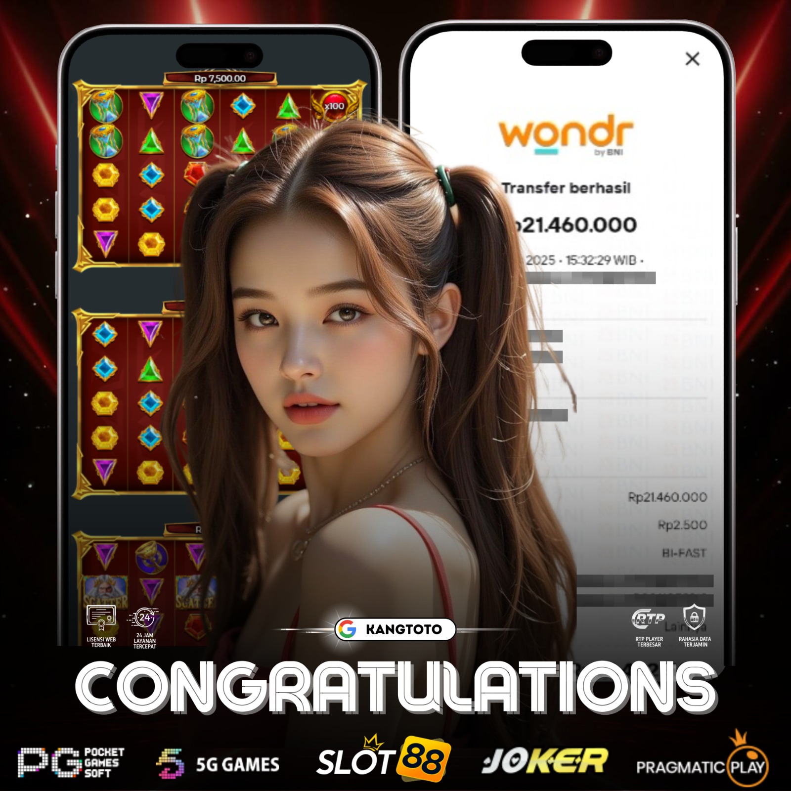 PRAGMATIC PLAY - JACKPOT GATES OF OLYMPUS SUPER SCATTER RP.21.460.000 LUNAS