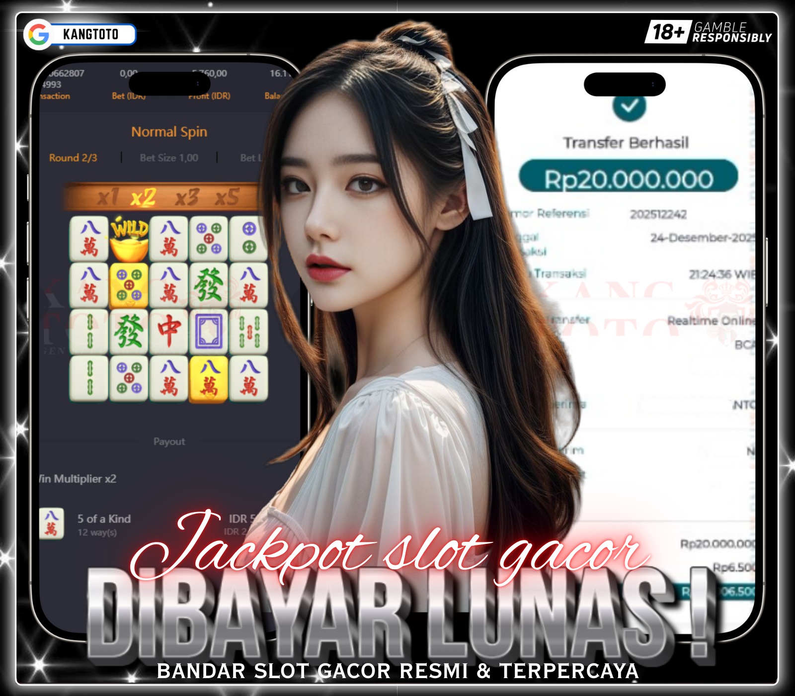 PG SOFT - JACKPOT MAHJONG WAYS 1 Rp200.000.000 LUNAS