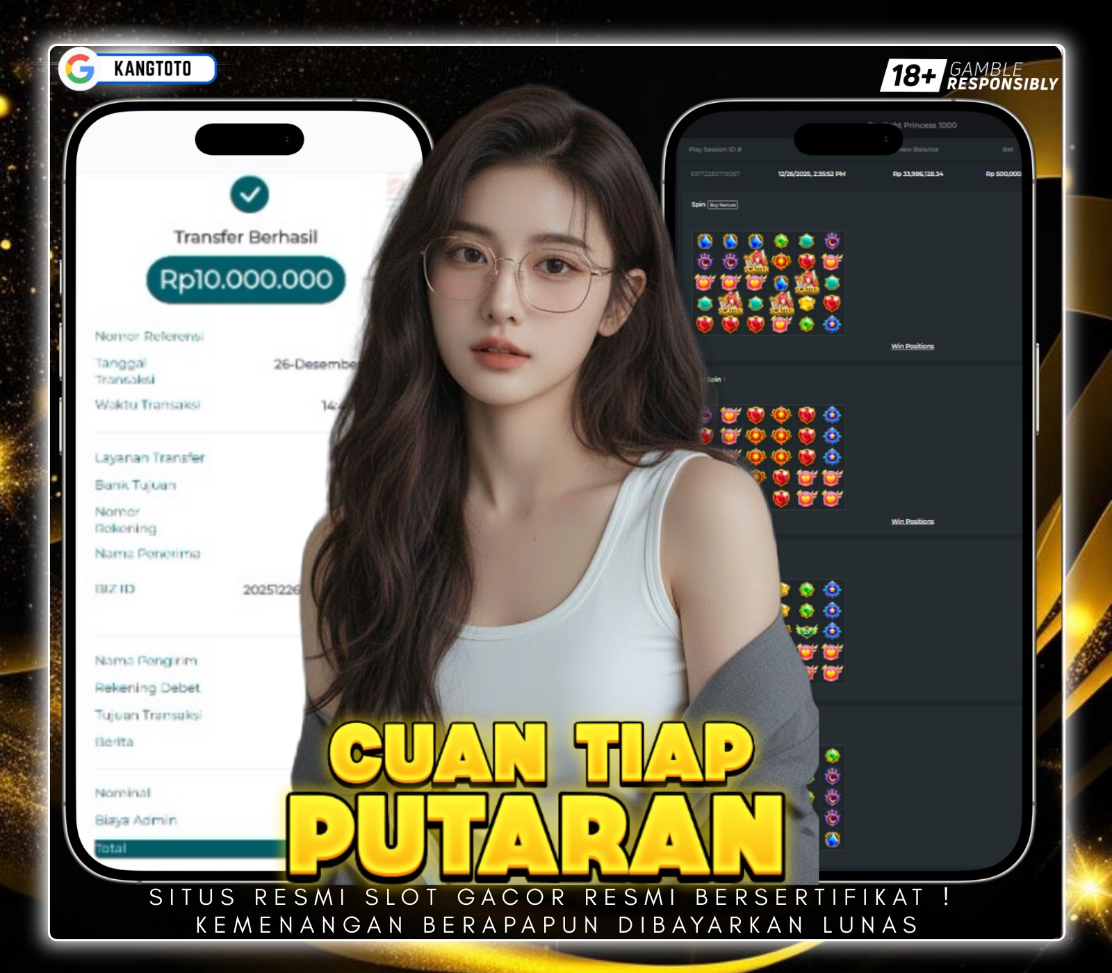 PRAGMATIC PLAY - JACKPOT STARLIGHT PRINCESS 1000 Rp10.000.000 LUNAS