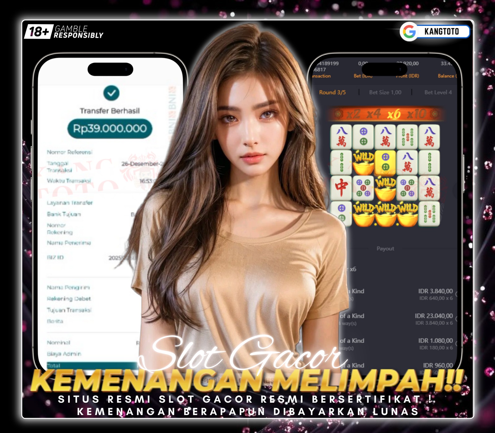 PG SOFT - JACKPOT MAHJONG WAYS 1 Rp39.000.000 LUNAS