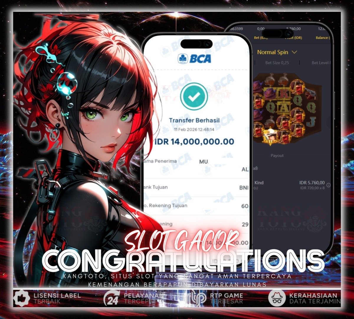 PG SOFT - JACKPOT WILD BOUNTY SHOWDOWN Rp14.000.000 LUNAS